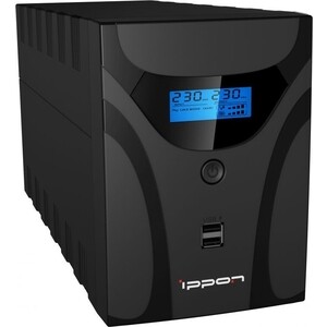 ИБП Ippon Smart Power Pro II 1600 960Вт 1600ВА черный (1005588) фен galaxy line gl 4354 1600 вт