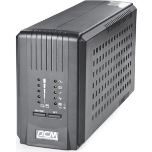 ИБП PowerCom SPT-500-II 400Вт 500ВА черный компьютерный интерфейс davis
