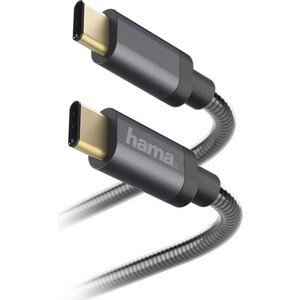 фото Кабель hama 00183287 usb type-c (m) usb type-c (m) 1.5м черный