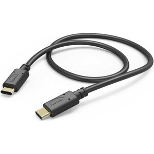 Кабель HAMA 00183329 USB Type-C (m) 1.5м черный