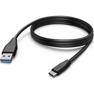 фото Кабель hama 00183343 usb type-c (m) usb a(m) 3м черный