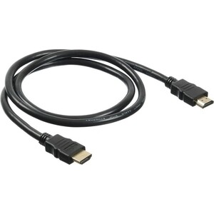 Кабель аудио-видео Buro HDMI 2.0 HDMI (m)/HDMI (m) 1м. Позолоченные контакты черный (BHP HDMI 2.0-1) оплетка металлическая hdmi 1 8м buro hdmi 19m 19m braid