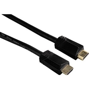 Кабель аудио-видео HAMA High Speed HDMI (m)/HDMI (m) 10м. Позолоченные контакты черный 3зв (00122108)