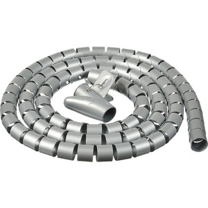 фото Кабельный органайзер buro bhp cg252s spiral hose 25x2000mm silver