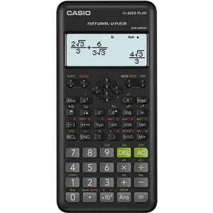 Калькулятор научный Casio FX-82ESPLUS-2-S(W)ETD черный 12-разр.