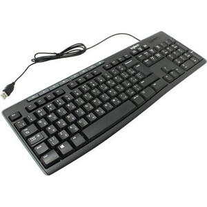 Клавиатура Logitech K200 black (USB, 104 клавиши) (920-008814) K200 black (USB, 104 клавиши) (920-008814) - фото 1