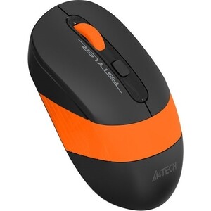 Мышь A4Tech Fstyler FG10 черный/оранжевый оптическая (2000dpi) беспроводная USB (4but) Fstyler FG10 черный/оранжевый оптическая (2000dpi) беспроводная USB (4but) - фото 2