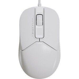 Мышь A4Tech Fstyler FM12 белый оптическая (1200dpi) USB (3but) мышь a4tech fstyler fm12 panda белый