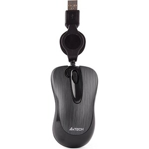 Мышь A4Tech V-Track Padless N-60F черный оптическая (1000dpi) USB2.0 (3but) V-Track Padless N-60F черный оптическая (1000dpi) USB2.0 (3but) - фото 1