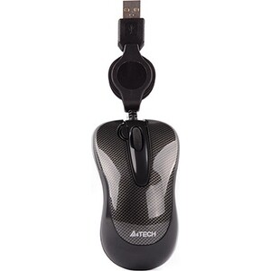 Мышь A4Tech V-Track Padless N-60F темно-серый оптическая (1000dpi) USB2.0 (3but) V-Track Padless N-60F темно-серый оптическая (1000dpi) USB2.0 (3but) - фото 1