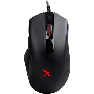 Мышь A4Tech Bloody X5 Max черный оптическая (10000dpi) USB (9but) игровая мышь mad catz r a t 2 белая pmw3325 usb 3 кнопки 5000 dpi красная подсветка