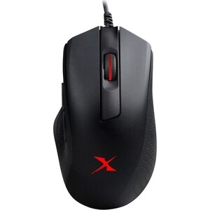Мышь A4Tech Bloody X5 Pro черный оптическая (16000dpi) USB (9but) игровая мышь mad catz r a t 2 белая pmw3325 usb 3 кнопки 5000 dpi красная подсветка