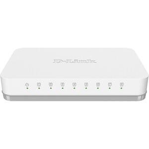 

Коммутатор D-Link DGS-1008A (8-портов 10/100/1000BASE-T Unmanaged 8x10/100/1000Mbps, Green Ethernet) (DGS-1008A), DGS-1008A (8-портов 10/100/1000BASE-T Unmanaged 8x10/100/1000Mbps, Green Ethernet) (DGS-1008A)