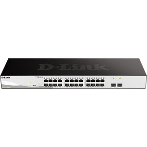 

Коммутатор D-Link DGS-1210-26/CLI/F1B 24G 2SFP настраиваемый, DGS-1210-26/CLI/F1B 24G 2SFP настраиваемый