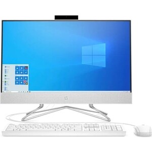 фото Моноблок hp 22-df1008ur white (core i3 1115g4/8gb/512gb ssd/nodvd/vga int/w10) (2s7p9ea)