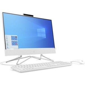 фото Моноблок hp 205 g4 white (amd athlon 3050u/8gb/256gb ssd/dvd-rw/vga int/kb+m/w10pro) (9us07ea)