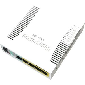 Коммутатор MikroTik RB260GSP CSS106-1G-4P-1S 5G 1SFP 5PoE управляемый