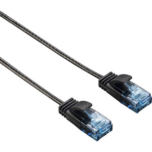 

Патч-корд HAMA Slim-Flexible UTP 4 пары cat6 1.5м черный RJ-45 (m)-RJ-45 (m), Slim-Flexible UTP 4 пары cat6 1.5м черный RJ-45 (m)-RJ-45 (m)
