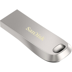 Флеш-диск Sandisk 128Gb Ultra Luxe SDCZ74-128G-G46 USB3.0 серебристый флеш накопитель adata 128gb usb3 2 auv128 128g rbe