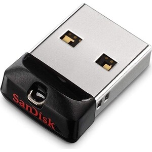 фото Флеш-диск sandisk 16gb cruzer fit sdcz33-016g-g35 usb2.0 черный
