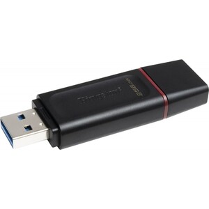 Флеш-диск Kingston 256Gb DataTraveler Exodia DTX/256GB USB3.1 черный/красный флеш диск kingston 256gb datatraveler 80 dt80 256gb usb3 0 dt80 256gb