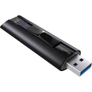 Флеш-диск Sandisk 256Gb Extreme Pro SDCZ880-256G-G46 USB3.0 черный флеш диск netac u182 blue 256gb nt03u182n 256g 30bl usb3 0 сдвижной корпус пластиковая чёрно синяя
