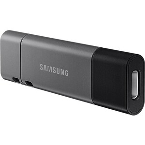 Флеш-диск Samsung 32Gb DUO Plus MUF-32DB/APC USB3.1 серебристый