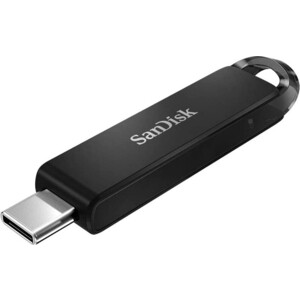Флеш-диск Sandisk 64Gb Type-C SDCZ460-064G-G46 USB3.1 черный cablexpert usb type a usb type a ccp usb3 amam 6 1 8