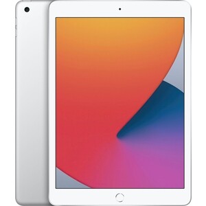 

Планшет Apple iPad 10.2 Wi-Fi + Cellular 32GB Silver 2020 (MYMJ2RU/A), iPad 10.2 Wi-Fi + Cellular 32GB Silver 2020 (MYMJ2RU/A)