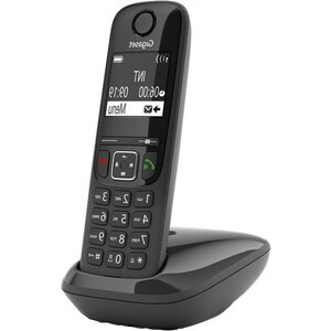 IP-телефон Gigaset AS690IP RUS черный (S30852-H2813-S301) gigaset r700h pro комплект трубка и зарядное устройство ной дисплей ip65 gap cat iq 2 0