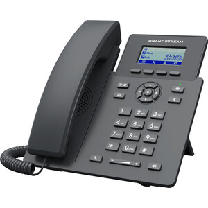 IP-телефон Grandstream GRP-2601P черный voip телефон yealink sip t43u 12 аккаунтов 2 порта usb blf poe gige без бп sip t43u