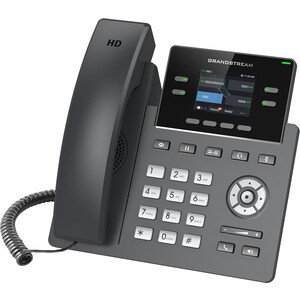 IP-телефон Grandstream GRP-2612W черный voip телефон yealink sip t43u 12 аккаунтов 2 порта usb blf poe gige без бп sip t43u