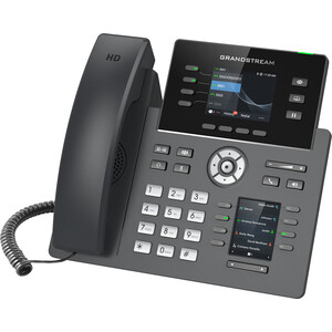 IP-телефон Grandstream GRP-2614 черный voip телефон yealink sip t43u 12 аккаунтов 2 порта usb blf poe gige без бп sip t43u