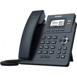 VoIP-телефон Yealink SIP-T31P, 2 линии, PoE, БП в комплекте (SIP-T31P) дополнительная трубка yealink w56h