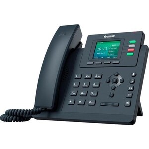 VoIP-телефон Yealink SIP-T33G, 4 линии, цветной экран, PoE, GigE, БП в комплекте (SIP-T33G) настольный телефон yealink sip t53w