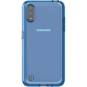 фото Чехол (клип-кейс) samsung для samsung galaxy a01 araree a cover синий (gp-fpa015kdalr)