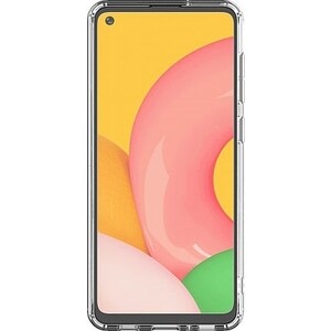 фото Чехол (клип-кейс) samsung для samsung galaxy a21s araree a cover прозрачный (gp-fpa217kdatr)