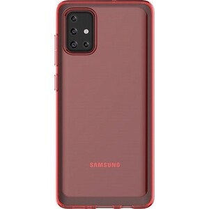 фото Чехол (клип-кейс) samsung для samsung galaxy a71 araree a cover красный (gp-fpa715kdarr)