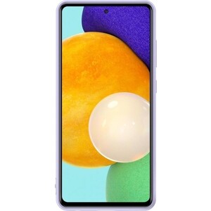 фото Чехол (клип-кейс) samsung для samsung galaxy a72 silicone cover фиолетовый (ef-pa725tvegru)