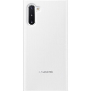 фото Чехол (флип-кейс) samsung для samsung galaxy note 10 led view cover белый (ef-nn970pwegru)