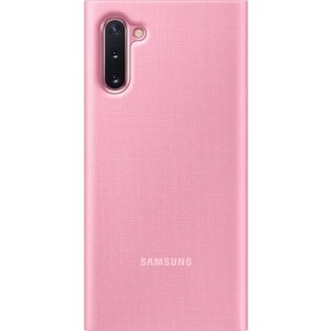 фото Чехол (флип-кейс) samsung для samsung galaxy note 10 led view cover розовый (ef-nn970ppegru)