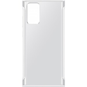 Чехол (клип-кейс) Samsung для Galaxy Note 20 Clear Protective Cover белый (EF-GN980CWEGRU)
