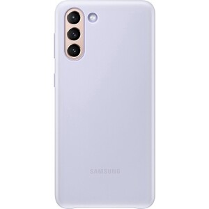 фото Чехол (клип-кейс) samsung для samsung galaxy s21+ smart led cover фиолетовый (ef-kg996cvegru)