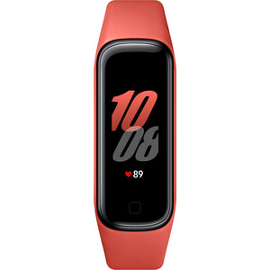 Фитнес-браслет Samsung Galaxy Fit 2 AMOLED, красный (SM-R220NZRACIS)
