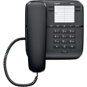 Проводной телефон Gigaset DA310 RUS черный