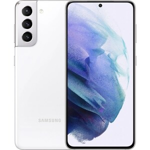 Смартфон Samsung SM-G991 Galaxy S21 256Gb 8Gb белый - фото 1