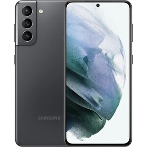 Смартфон Samsung SM-G991 Galaxy S21 256Gb 8Gb серый - фото 1