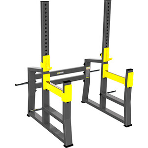 фото Стойка для приседания и жима dhz fitness squat rack с ограничителями