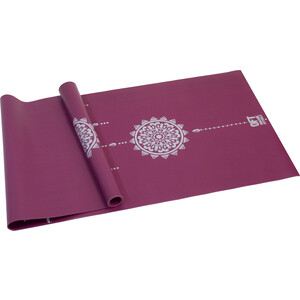 фото Коврик для йоги original fittools 2.5 мм пурпурный в сумке с ремешком