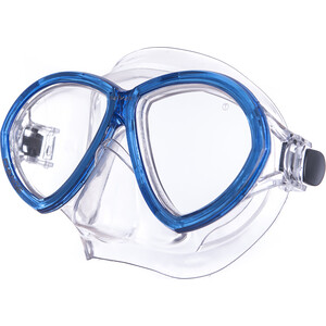 фото Маска для плавания salvas change mask, арт. ca195c2tbsth, закален.стекло, silflex, р. senior, синий